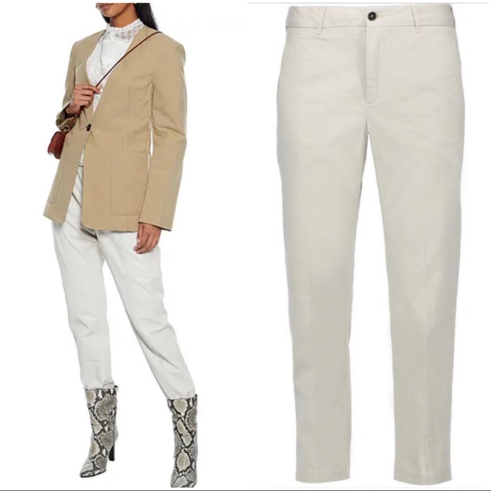 Isabel Marant Etoile Loane Chino pant neutral